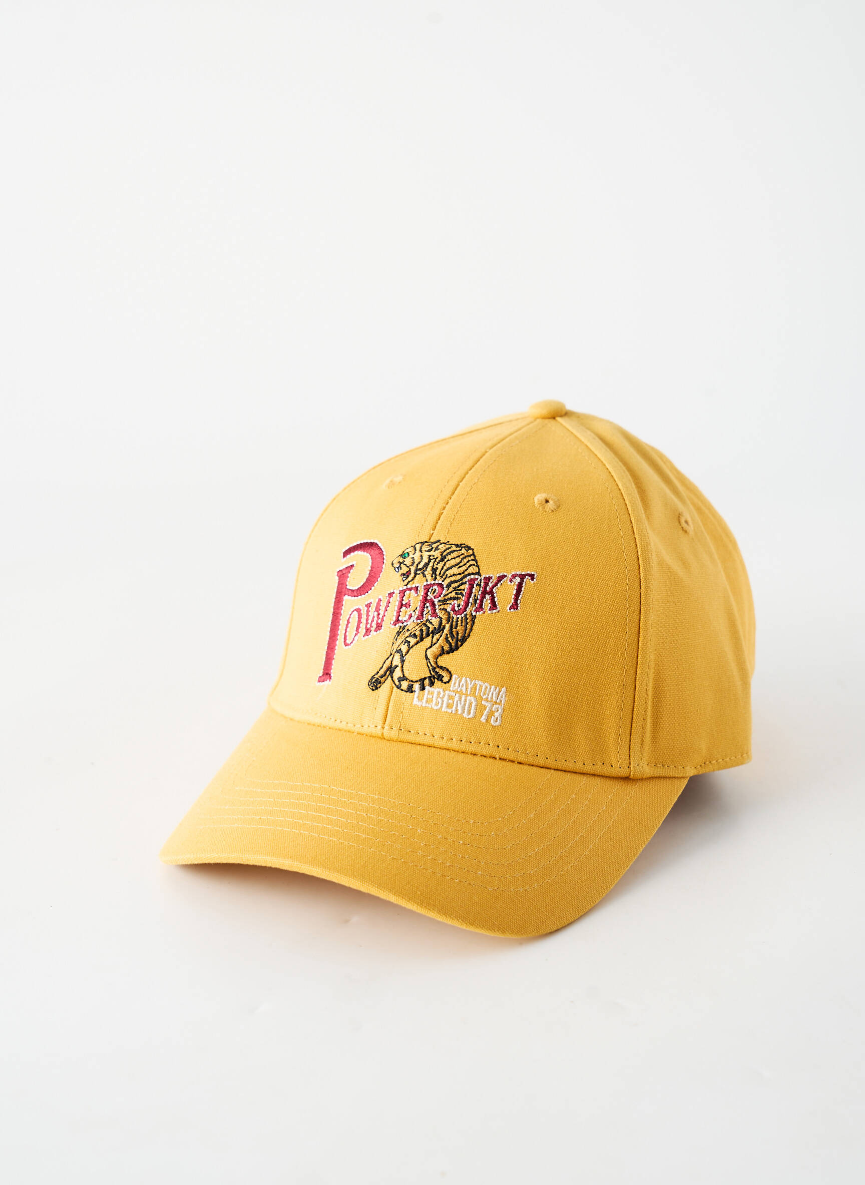 Casquette fermeture scratch jaune DAYTONA homme
