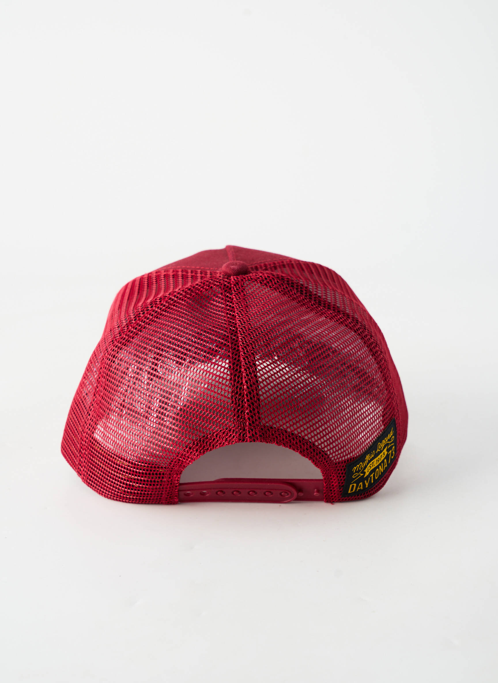 Casquette visière souple rouge DAYTONA homme