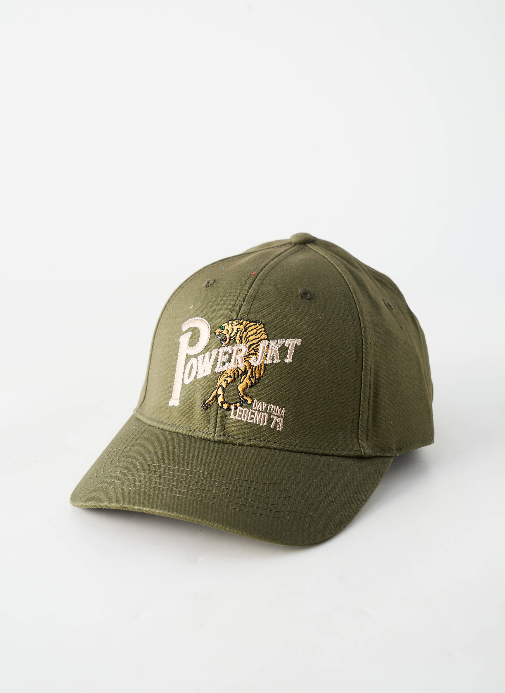 Casquette fermeture scratch vert DAYTONA homme