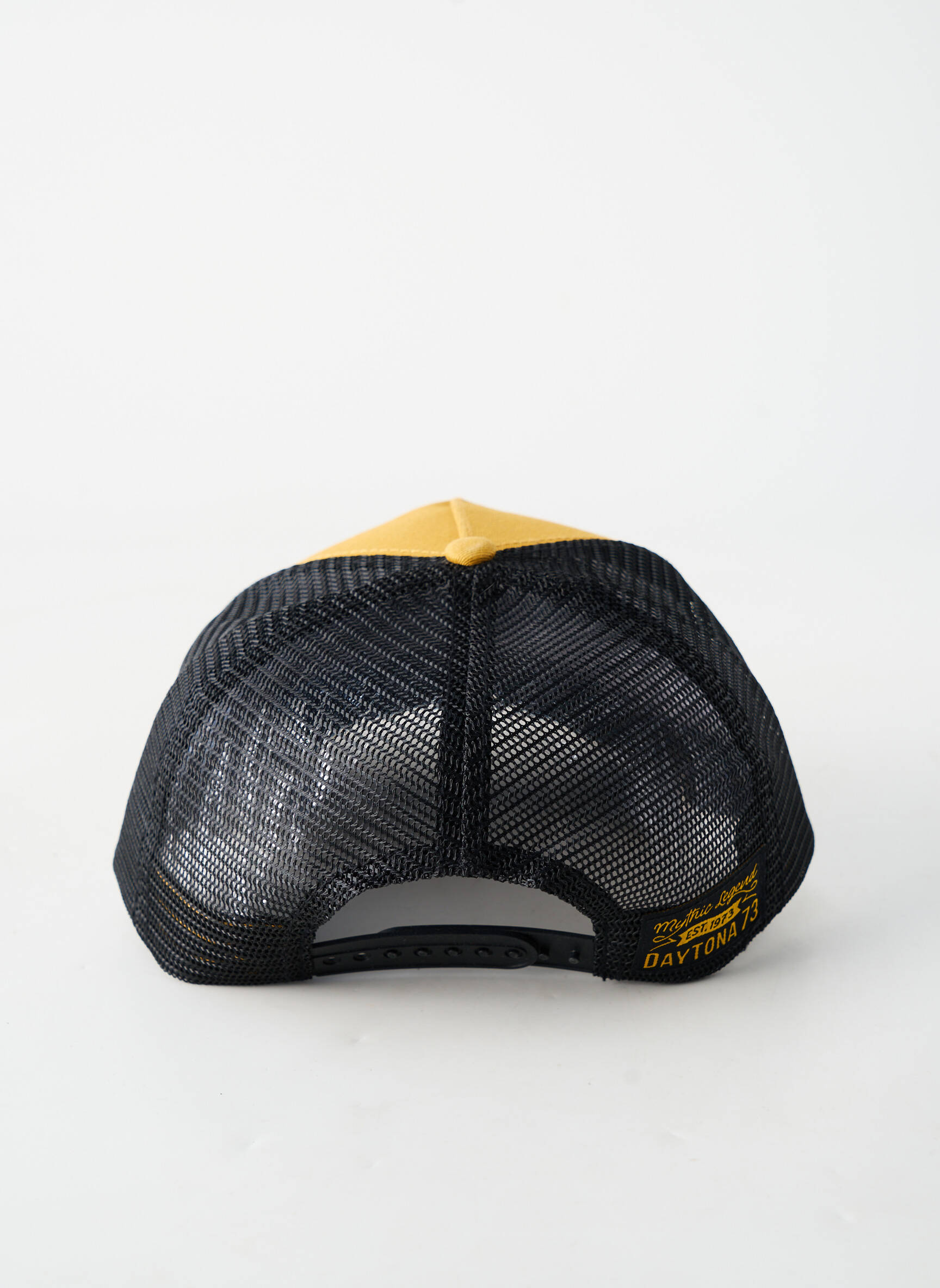 Casquette visière souple jaune DAYTONA homme