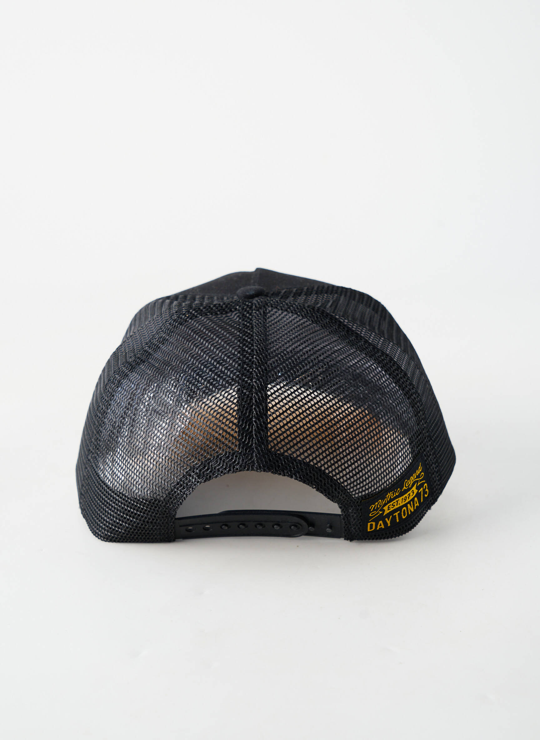 Casquette visière souple noir DAYTONA homme