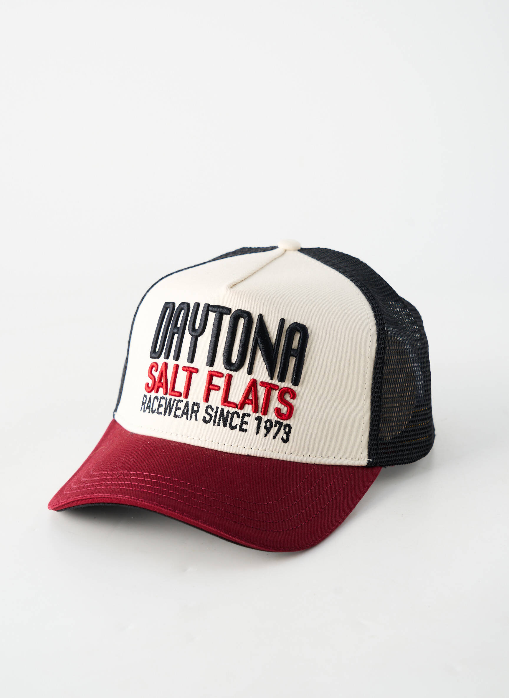 Casquette visière souple blanc DAYTONA homme