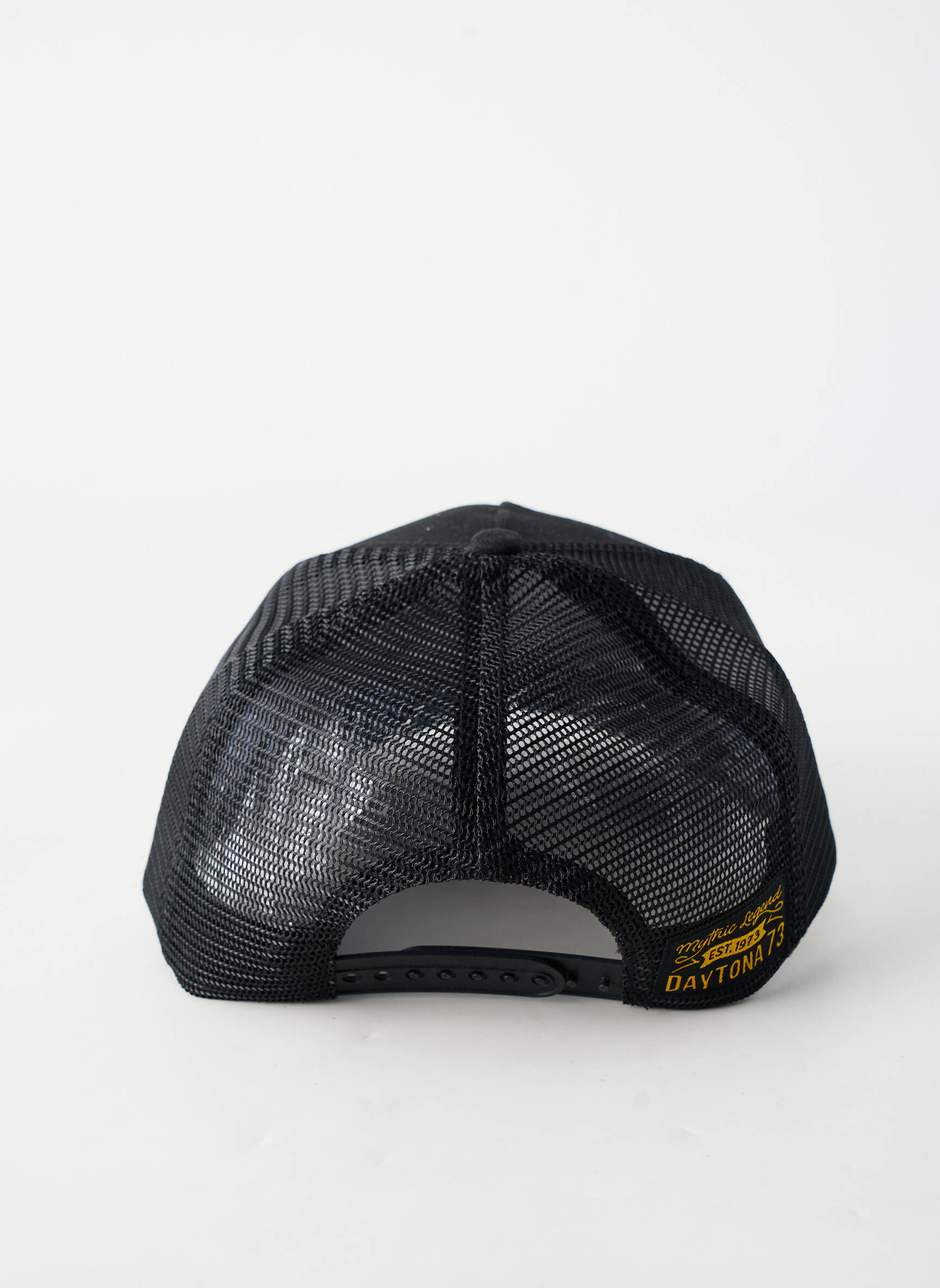 Casquette visière souple noir DAYTONA homme