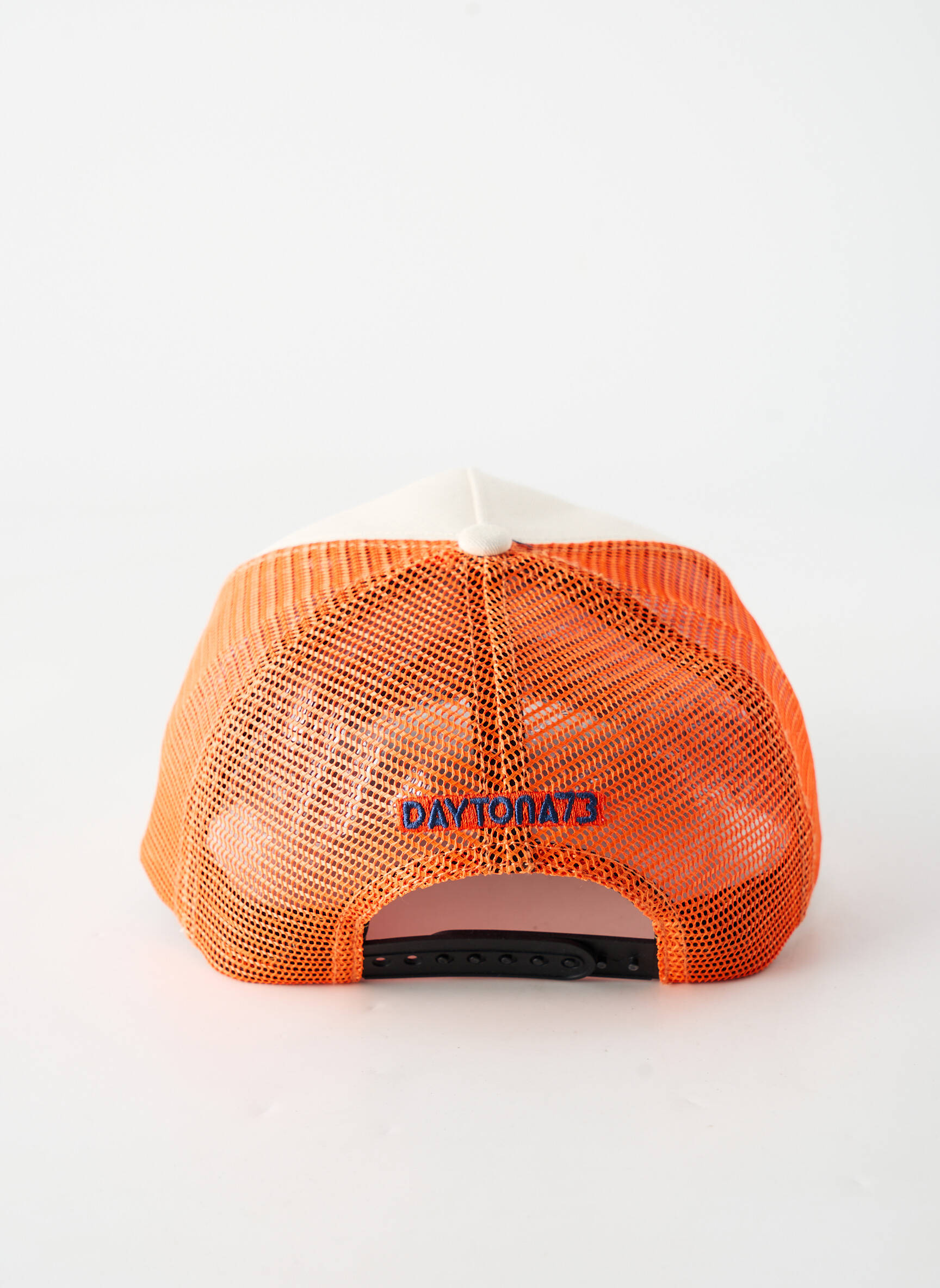 Casquette visière souple orange DAYTONA homme