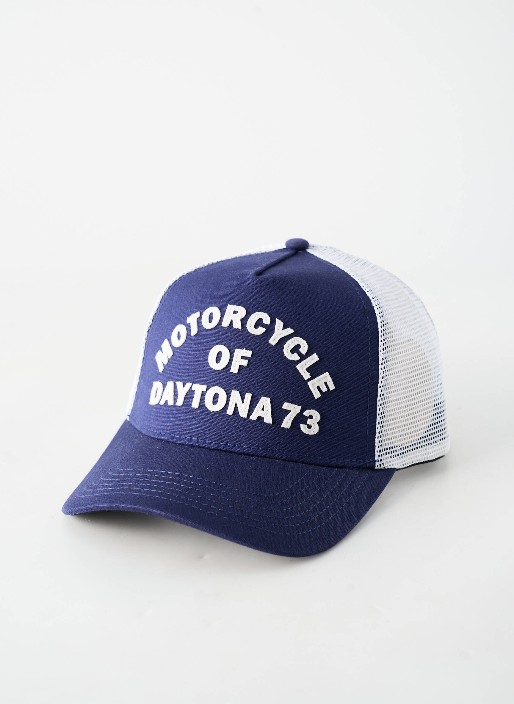 Casquette visière souple bleu DAYTONA homme