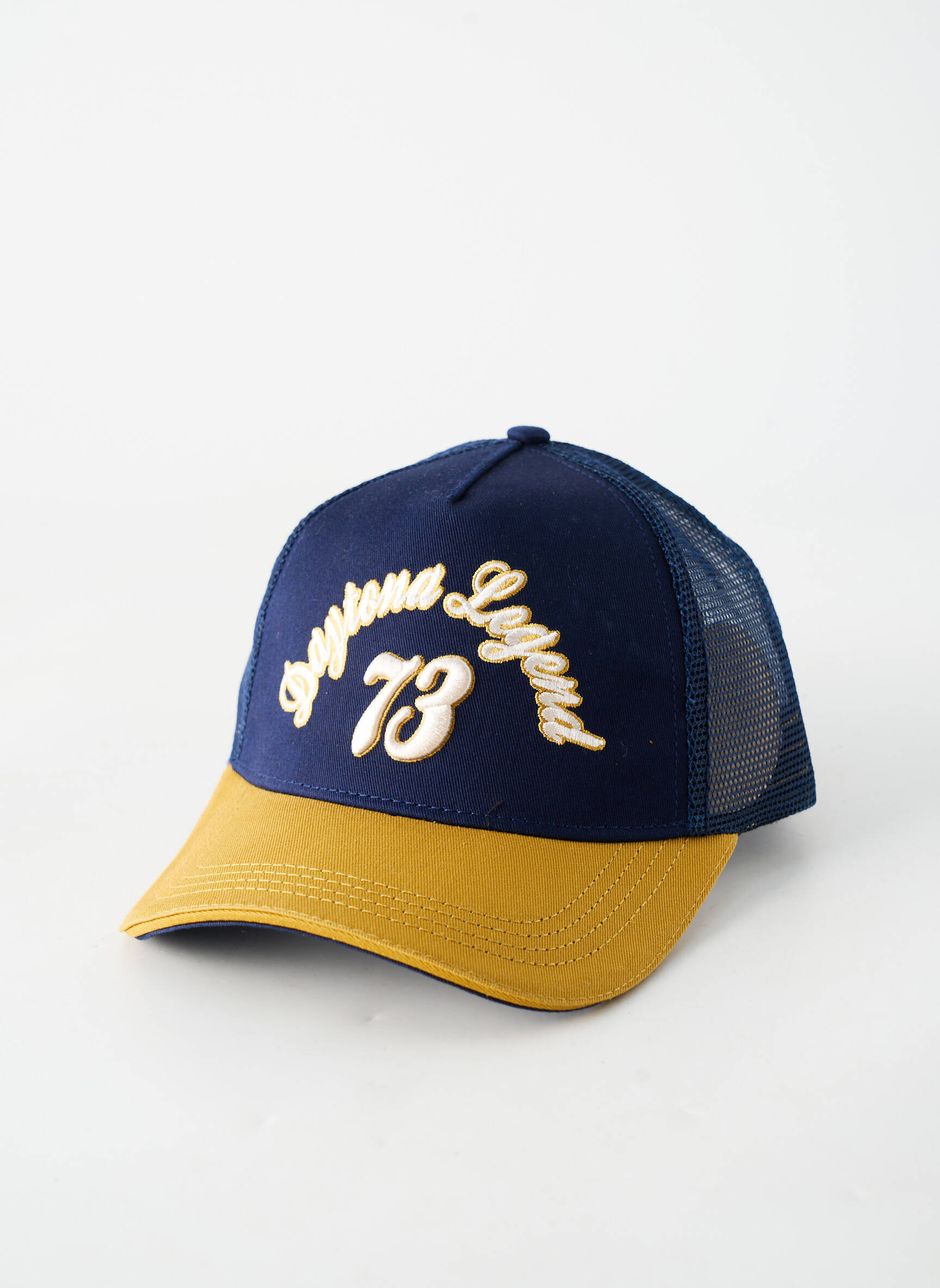 Casquette visière souple bleu DAYTONA homme