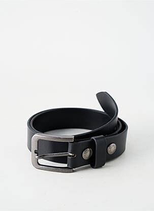 Ceinture coutures renforcées noir DAYTONA homme