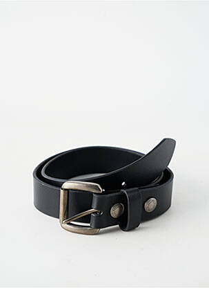 Ceinture coutures renforcées noir DAYTONA homme