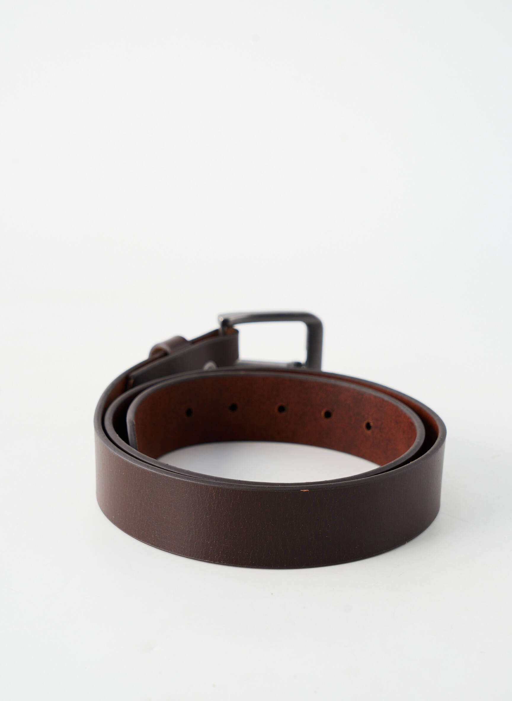 Ceinture coutures renforcées marron DAYTONA homme
