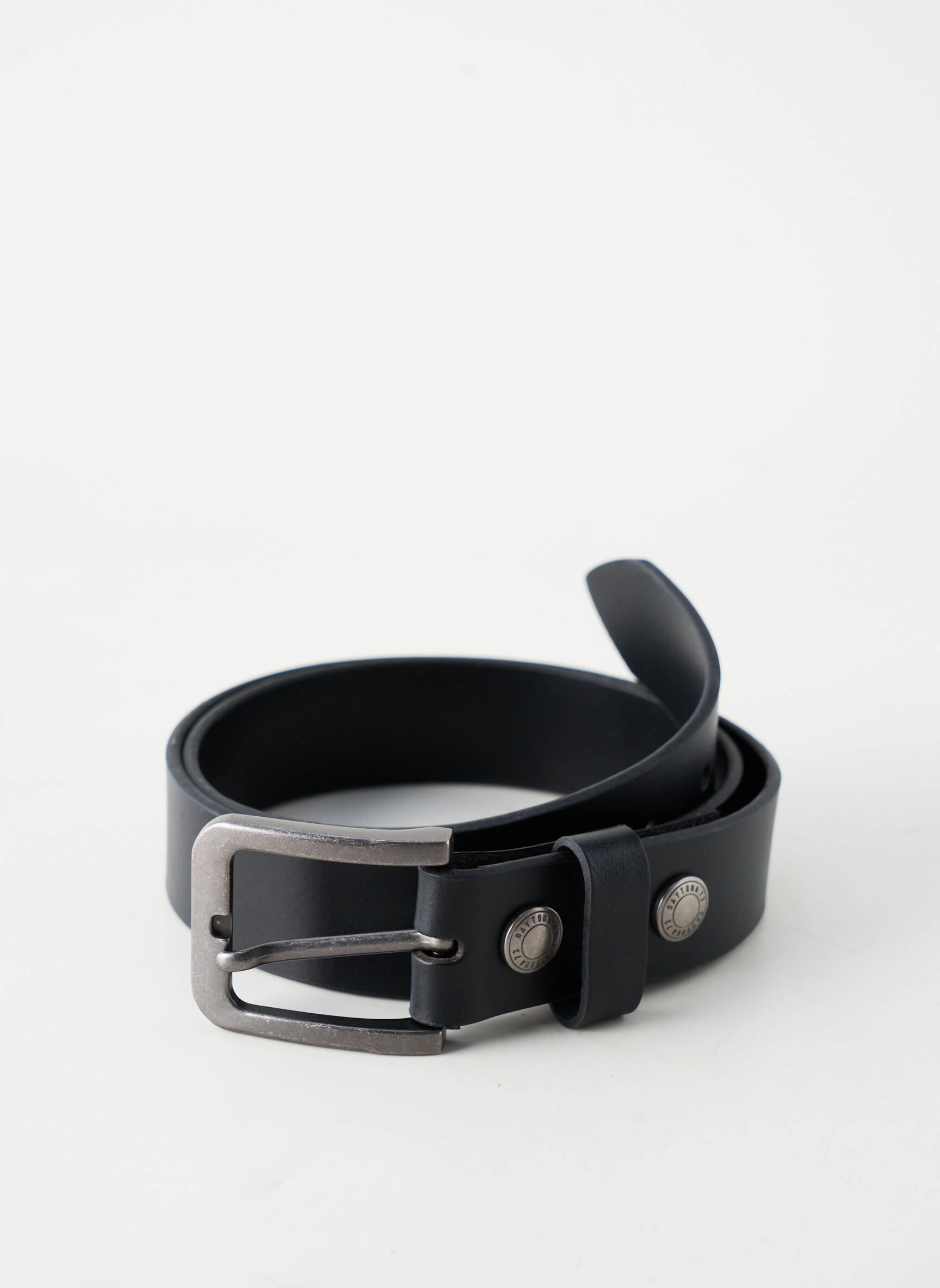 Ceinture coutures renforcées noir DAYTONA homme