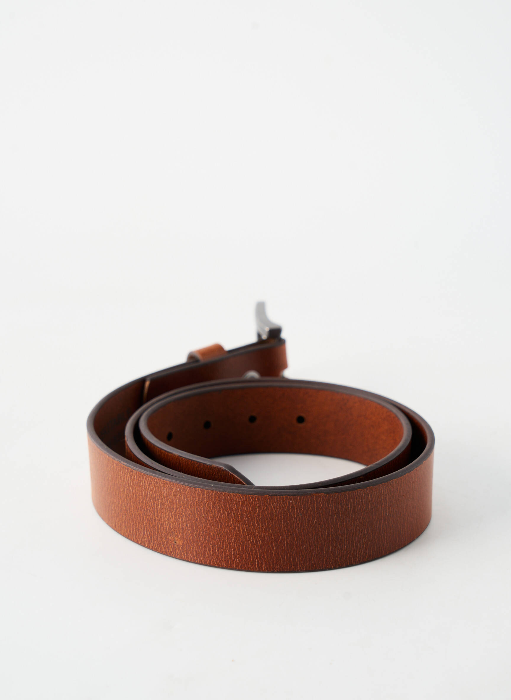 Ceinture coutures renforcées marron DAYTONA homme