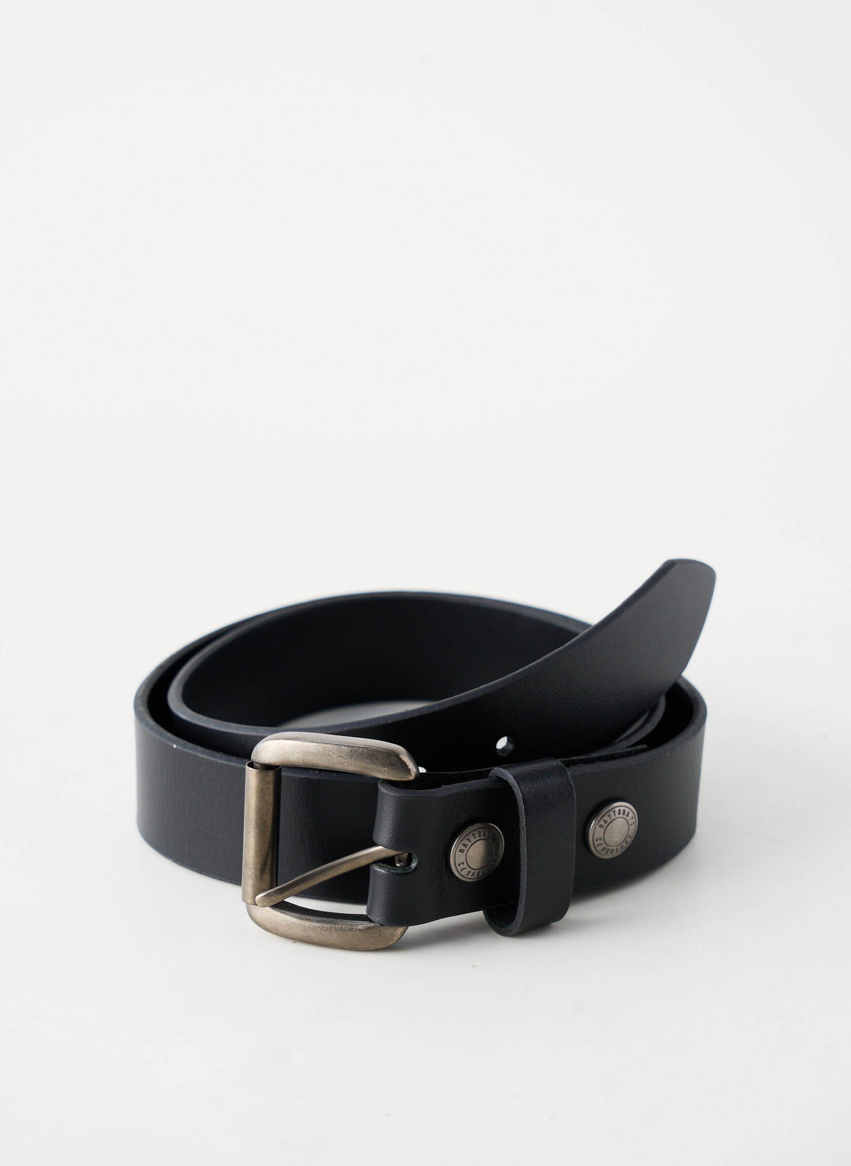 Ceinture coutures renforcées noir DAYTONA homme