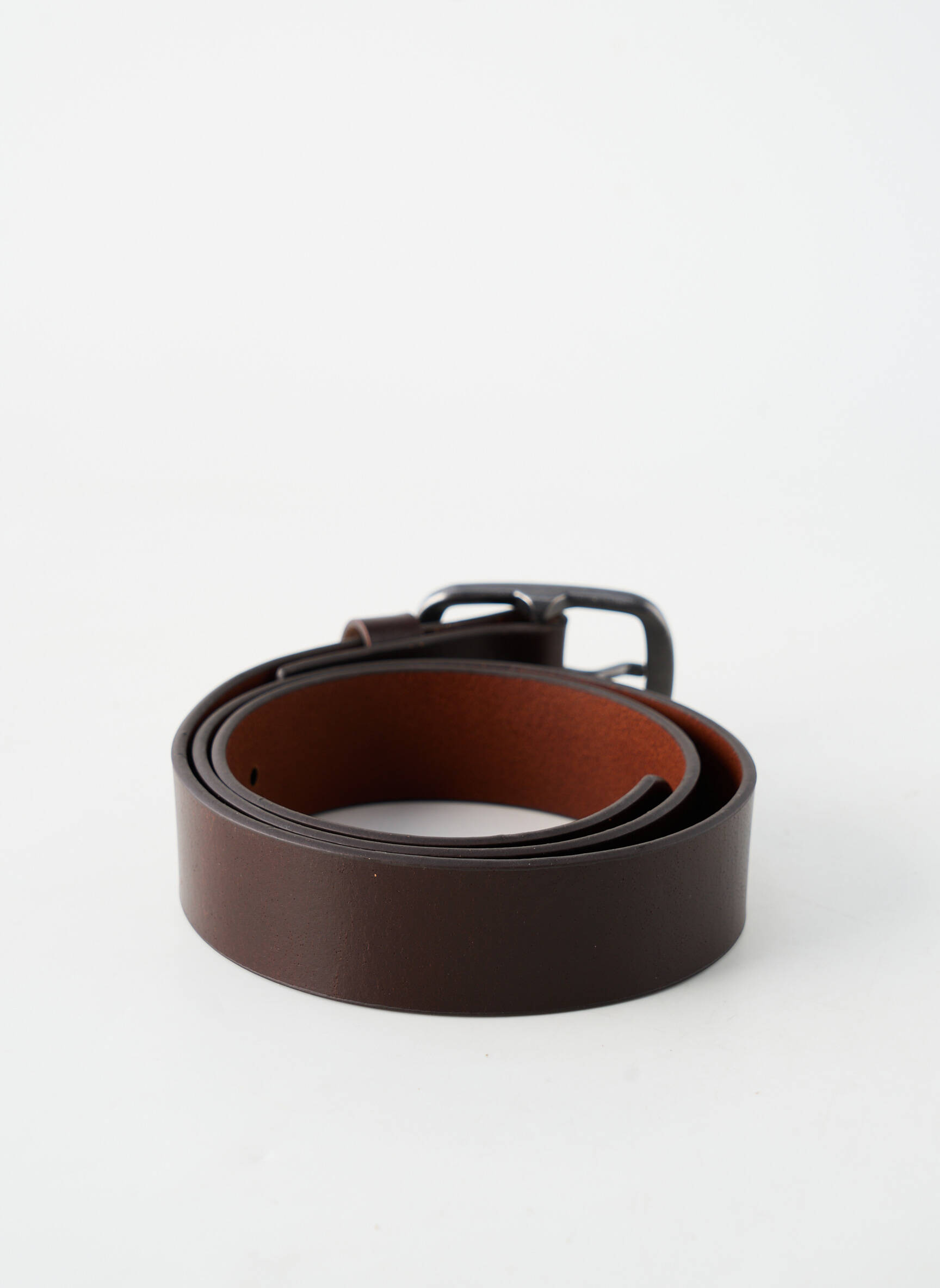 Ceinture coutures renforcées marron DAYTONA homme
