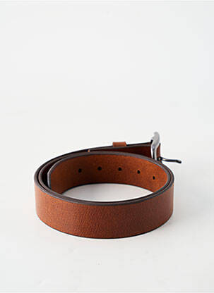 Ceinture coutures renforcées marron DAYTONA homme