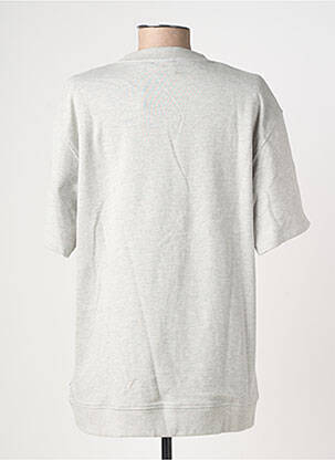 T-shirt coupe droite manches courtes gris LE TEMPS DES CERISES fille