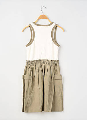 Robe courte sans manche sans manche vert MAYORAL fille