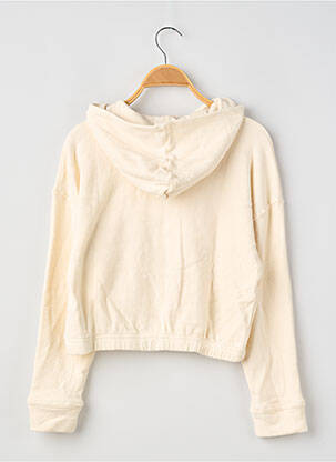 Veste casual resserrée sur le bas beige LE TEMPS DES CERISES fille