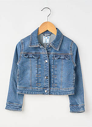 Veste casual col chemisier bleu MAYORAL fille