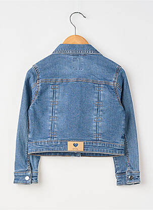 Veste casual col chemisier bleu MAYORAL fille