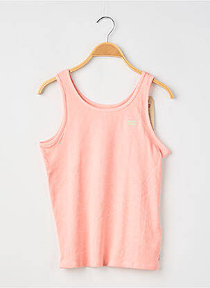 Débardeur coupe cintrée sans manche rose LEVI'S fille