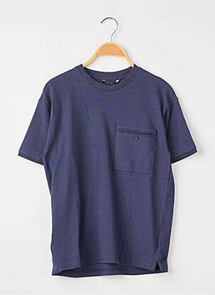 T-shirt coupe droite manches courtes bleu NUKUTAVAKE garçon