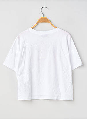 T-shirt sérigraphie floquée manches courtes blanc LE TEMPS DES CERISES garçon