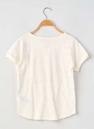 T-shirt coupe droite manches courtes blanc LEVI'S fille