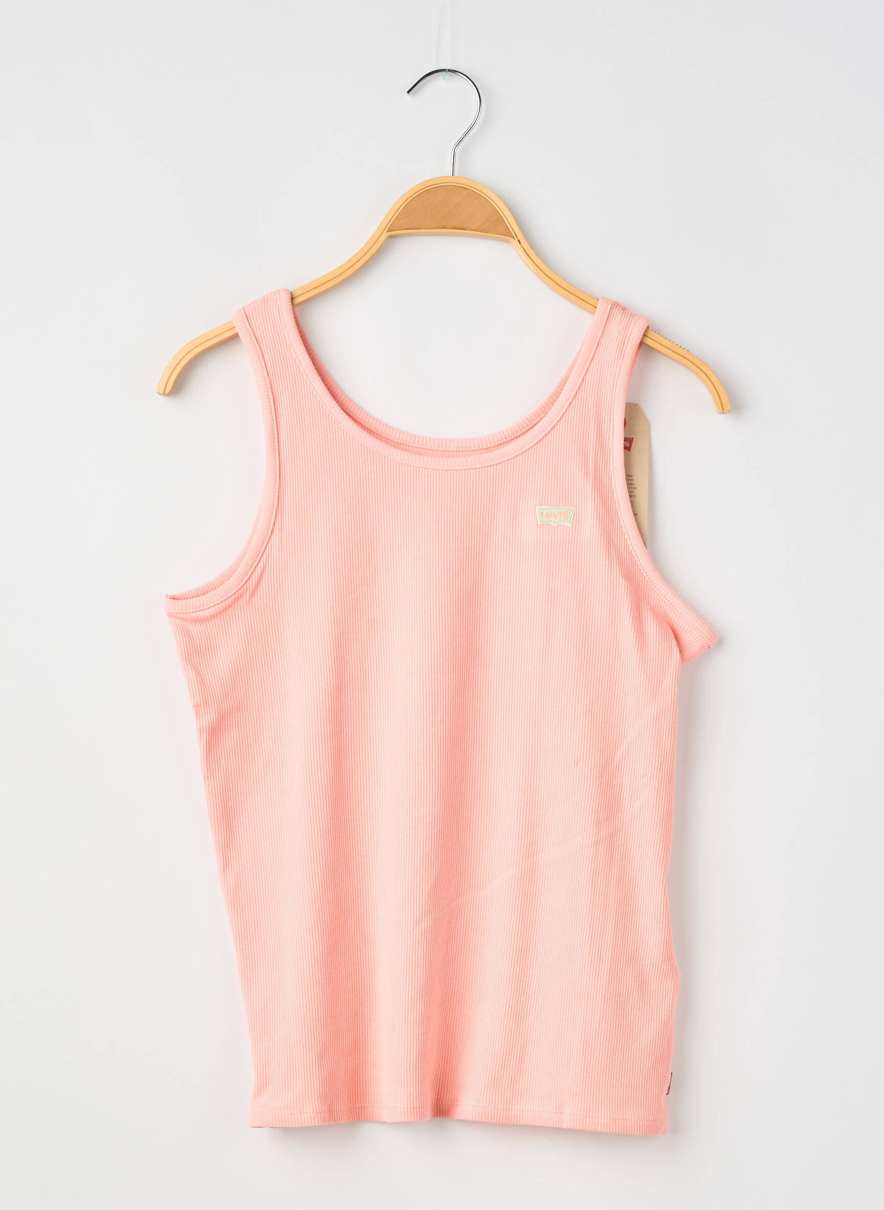 Débardeur coupe cintrée sans manche rose LEVI'S fille