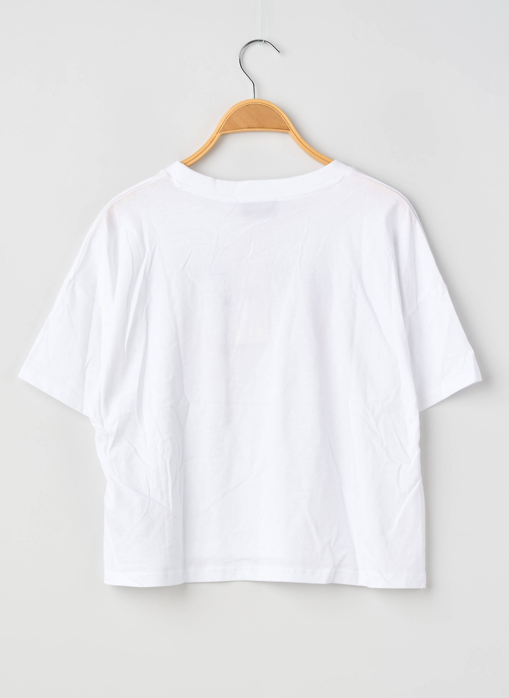 T-shirt sérigraphie floquée manches courtes blanc LE TEMPS DES CERISES garçon