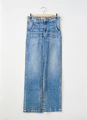 Jean coupe flare stretch bleu LE TEMPS DES CERISES fille