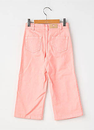 Jeans coupe large stretch taille ajustable orange MAYORAL fille