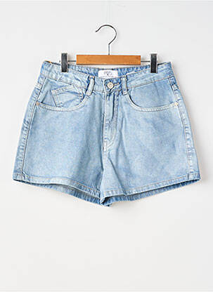 Short stretch taille ajustable bleu LE TEMPS DES CERISES fille