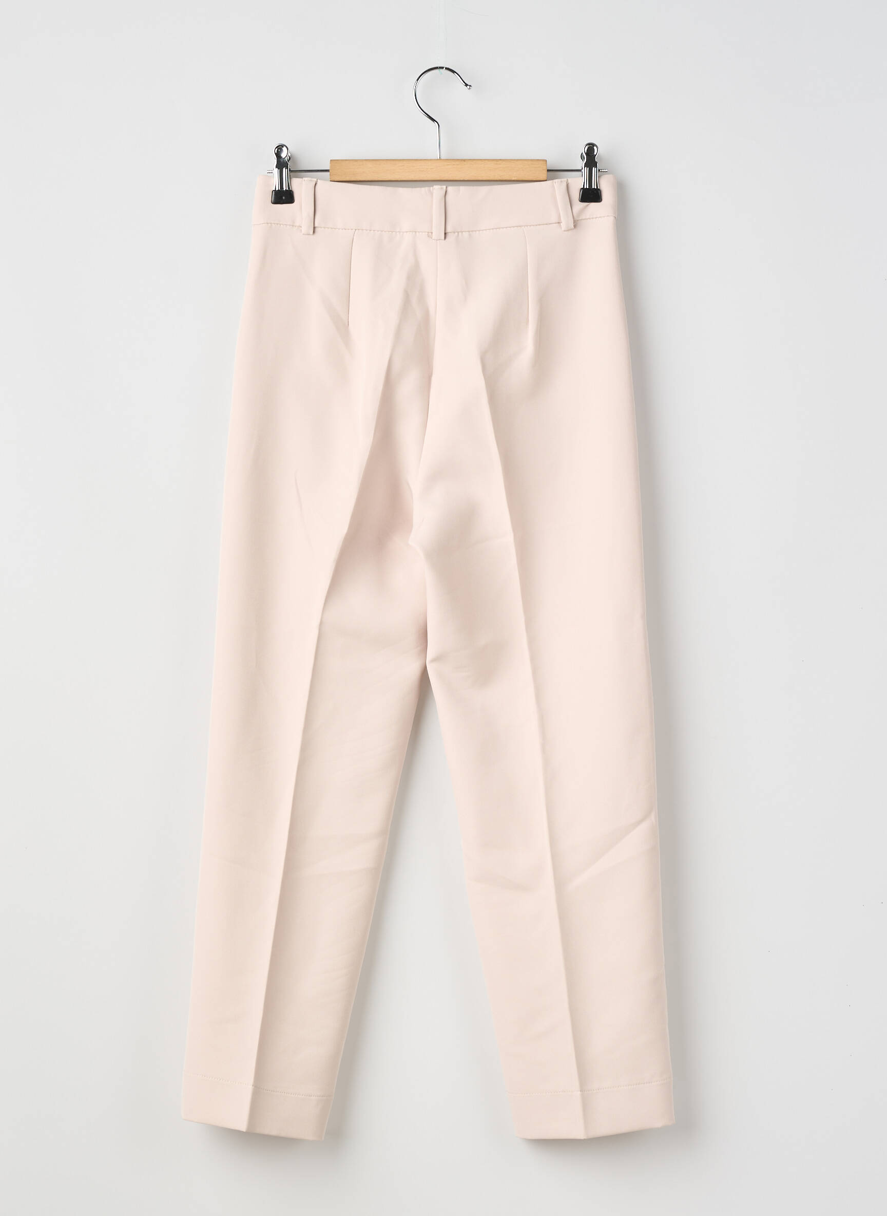 Pantalon slim taille haute taille ajustable beige MAYORAL fille