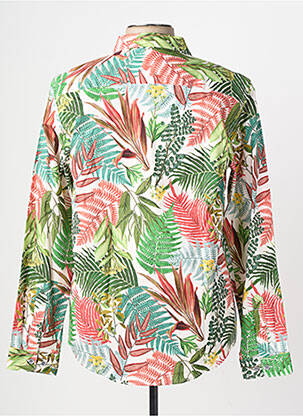 Chemise manches longues coupe cintrée vert YVES ENZO homme