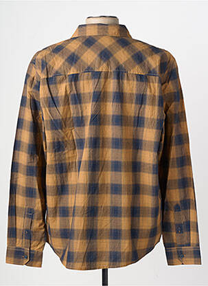 Chemise manches longues coupe droite jaune STREET ONE homme