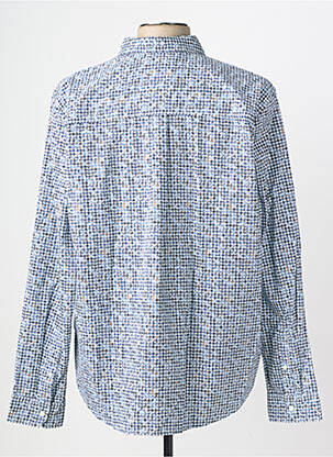 Chemise manches longues coupe droite bleu STREET ONE homme