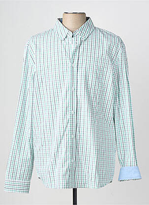 Chemise manches longues poches vert STREET ONE homme