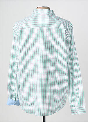 Chemise manches longues poches vert STREET ONE homme