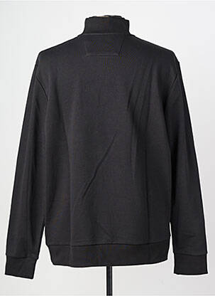 Sweat-shirt stretch manches longues noir STREET ONE homme