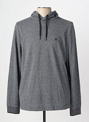 Sweat-shirt à capuche manches longues manches longues gris STREET ONE homme
