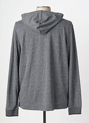 Sweat-shirt à capuche manches longues manches longues gris STREET ONE homme