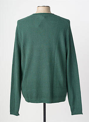 Pull maille souple et aérée manches longues vert STREET ONE homme