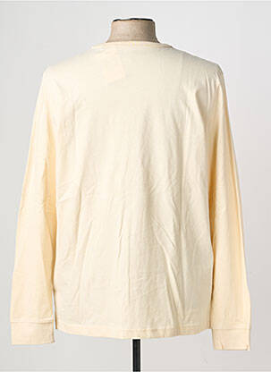 T-shirt coupe cintrée manches longues beige STREET ONE homme