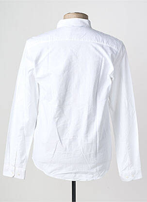Chemise manches longues coupe cintrée blanc YVES ENZO homme