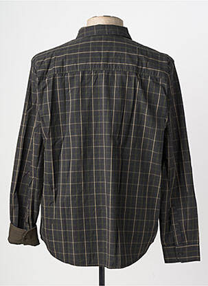 Chemise manches longues imprimé écossais noir STREET ONE homme