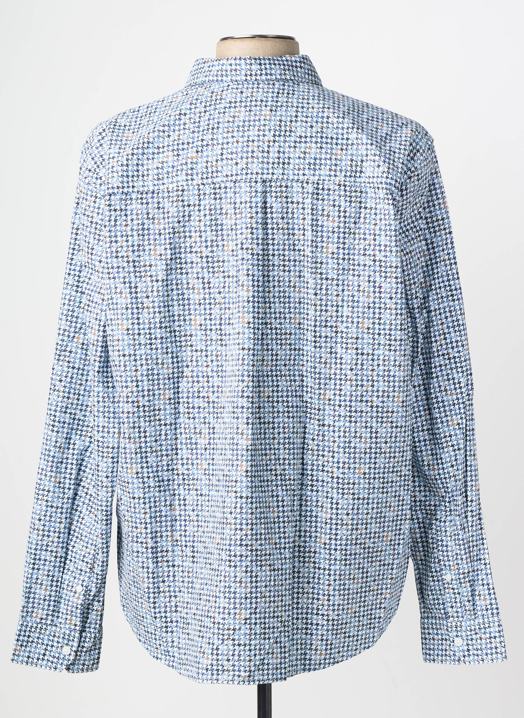 Chemise manches longues coupe droite bleu STREET ONE homme