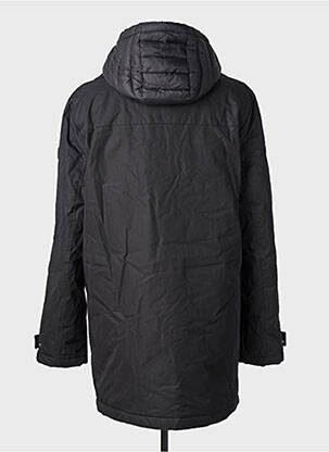 Doudoune manches longues a capuche noir STREET ONE homme