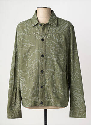 Veste casual fermeture boutonnée sur le devant vert STREET ONE homme