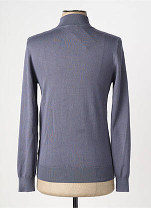 Gilet manches longues maille fine bleu FRILIVIN homme