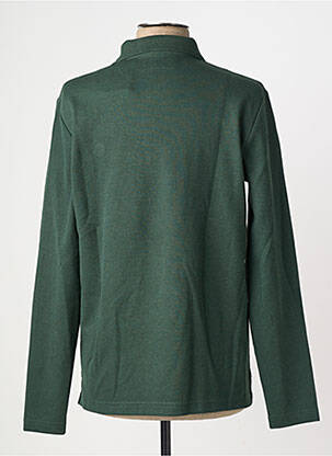 Polo manches longues manches longues vert STREET ONE homme